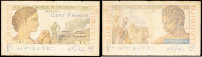 deux images différentes représentant une femme et un homme sur un billet de banque