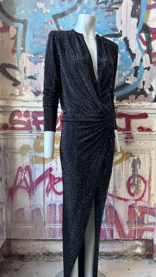 Robe Longue T.36  A.VAUTHIER Série Cristal Mousseline entièrement incr - Photo 1