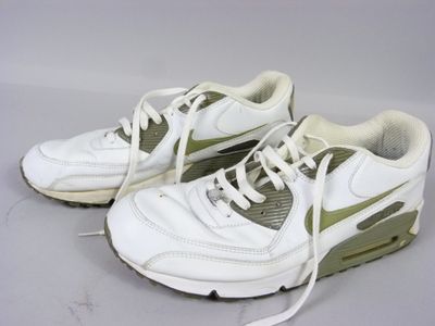 Nike Air Max 90 blanc et vert olive, homme, taille 44