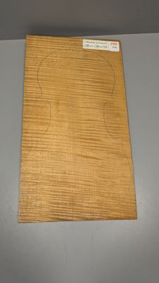 Fond en érable pour violon, ~39,5cm
