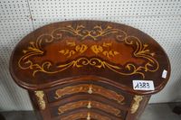 commode en forme de rein en marqueterie - avec 4 tiroirs - H… (photo 3)