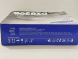 the box is open on a white surface with a white background