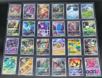 set de cartes à collectionner Pokémon contenant toutes les cartes dans la boîte