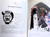 un livre ouvert avec la photo d'un homme et d'une femme