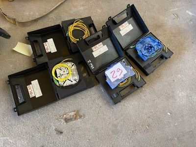 a lot of wires and wires in a box on the floor