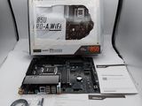 a box with a computer inside of it sitting on a table