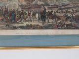 a picture of a picture of a military scene in a frame