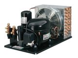 une image représentant un compresseur équipé d'un ventilateur et d'un dispositif de chauffage