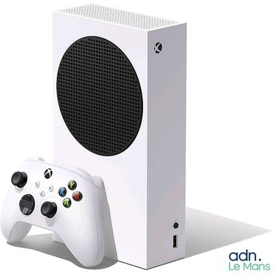 microsoft ' s new white xbox pro console with a wireless controller