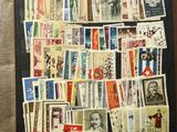 a picture of a picture of a collage of stamps