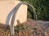 a hose that is attached to the side of a building