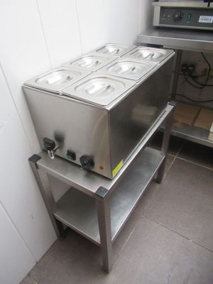 METRO BAIN MARIE à 6 bacs couverts Type GBM 1200 - modèle PU…