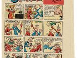 une vieille bande dessinée représentant un homme en costume-cravate
