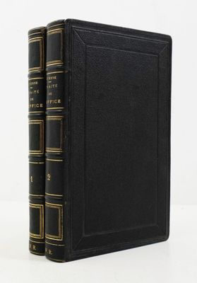 ETIENNE (M.). Traité de l'office. Paris, l'auteur, 1859. 2 v…
