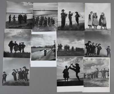 André GAMET (1919-2017) Bretagne. Costume, danses et traditi…