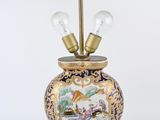 l'image d'une lampe posée sur une table
