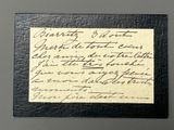 a close up of a piece of writing on a piece of paper