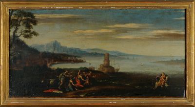 Ecole romaine du XVIIe siècle, suiveur de l'ALBANE