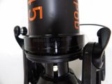 a close up of a microphone on a stand