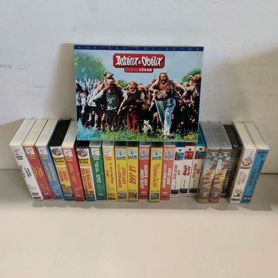 Lot de cassettes diverses - Lucky Luke, Astérix et Obélix, A…