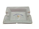 an image of a white ashtray with the words yachts de paris on it