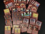 beaucoup de cartes sur la table