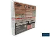 a close up of the back of a plastic box with a label on it