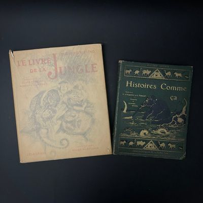 deux livres posés l'un à côté de l'autre sur une table