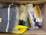 a box full of clothes and other items that are in it