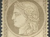 un timbre sur lequel figure le visage d'une femme