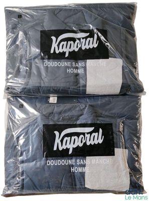 Lot de 2 doudounes sans manche KAPORAL Ugolin taille L - NEU…