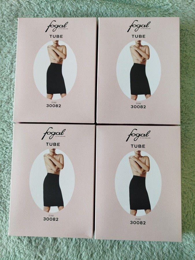 lot de 34 jupes de marque FOGAL (produit de très haute qualité) - Modèle : TUBE - taille M - colori : emerald - multi...