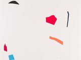 une image représentant un tableau où l'on voit un visage composé de formes colorées