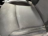 the interior of a car with the seat up and the front seat down