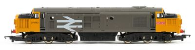 a yellow and black train on the tracks on a white background