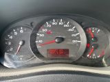 a close up of a speedometer in a car