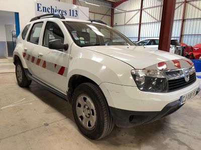 a picture of a white pick up truck parked in a garage