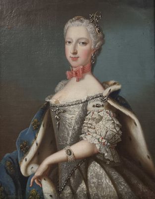 École allemande vers 1770, entourage de Daniel KLEIN. Portra…