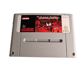 a nintendo game that is sitting on a white surface
