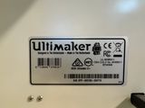 a label on the back of a machine that says ulimaaker