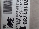 a ticket with a picture of a man riding a horse