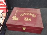a suitcase with a pair of shoes inside of it