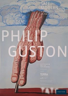Philip Guston, « Late Modern », 2013, Galerie d'art moderne