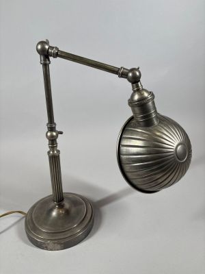 an image of a lamp that is on a table
