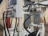 a machine that is sitting outside of a building