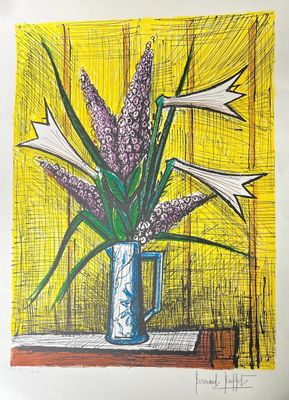 Bernard Buffet 1928-1999 Bouquet de lisses
