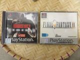 two video games sitting on top of a table