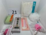 a lot of items that are sitting on a table