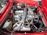 a red car engine in the trunk of a red car