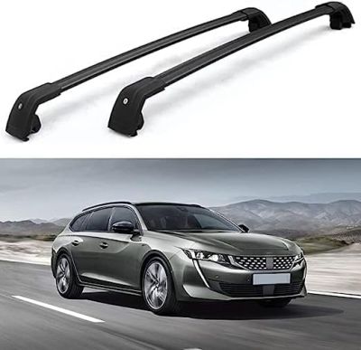 8972-206 /  Barres Transversales -  Aluminium  - Voiture Galeries de T